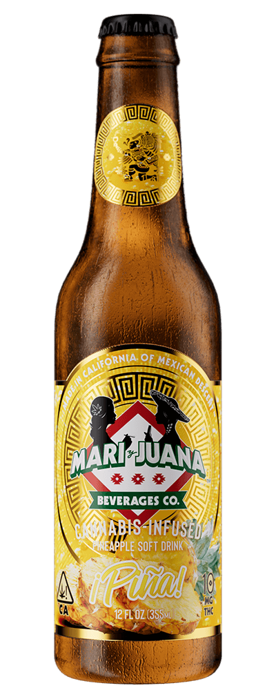 Mari y Juana Cannabis-Infused Beverage: Pina Flavor
