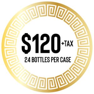 $120+tax - 24 bottles per case