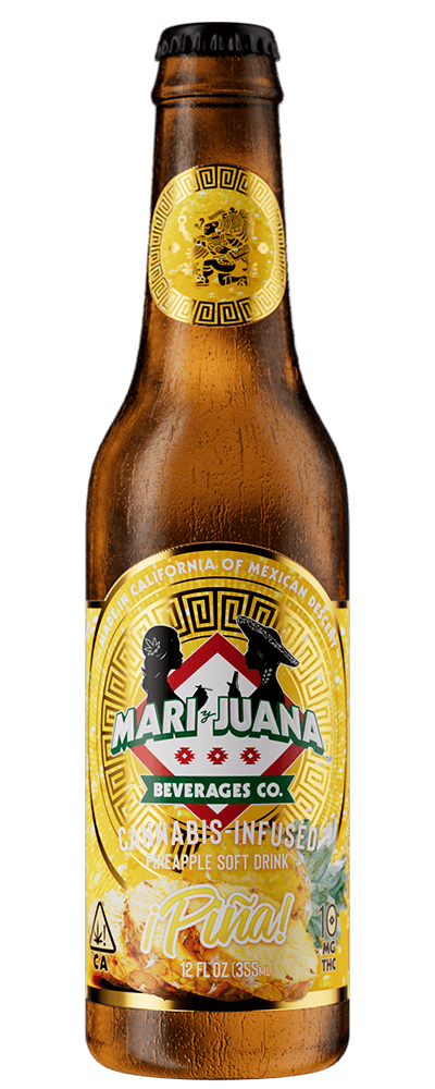 Mari y Juana Cannabis-Infused Beverage: Piña Flavor
